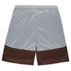 Cleveland Browns Big & Tall Team Logo Shorts Brown