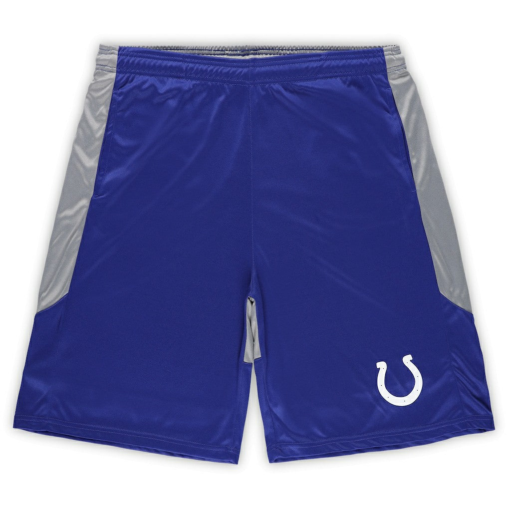 Indianapolis Colts Big & Tall Team Logo Shorts Royal