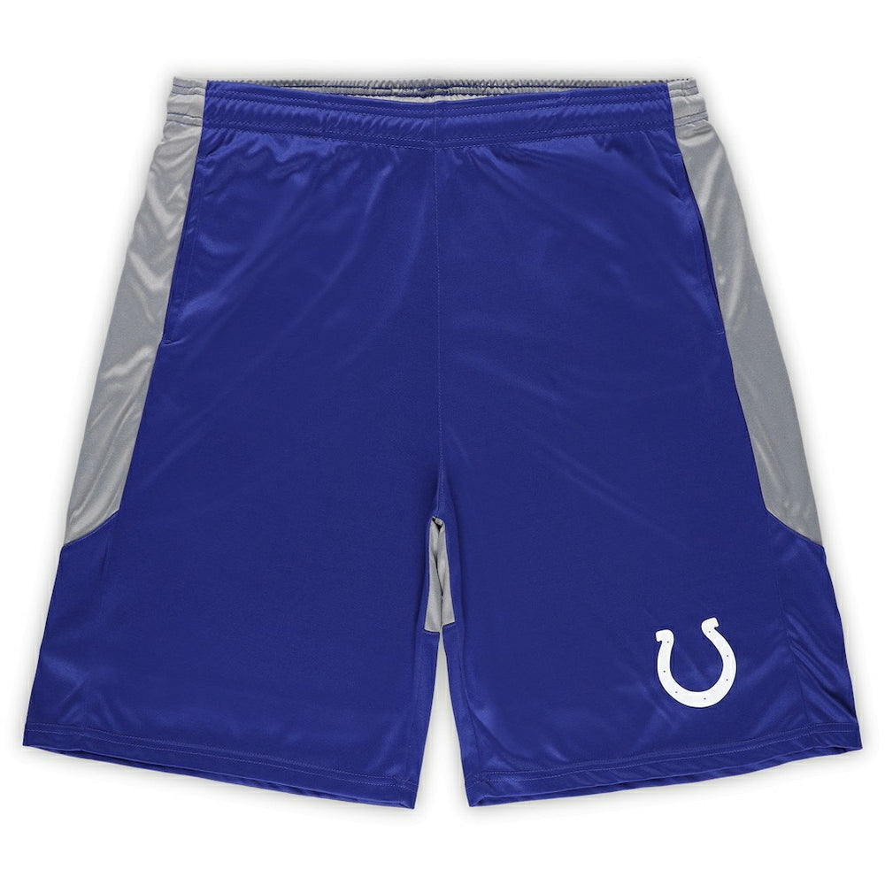 Indianapolis Colts Big & Tall Team Logo Shorts Royal