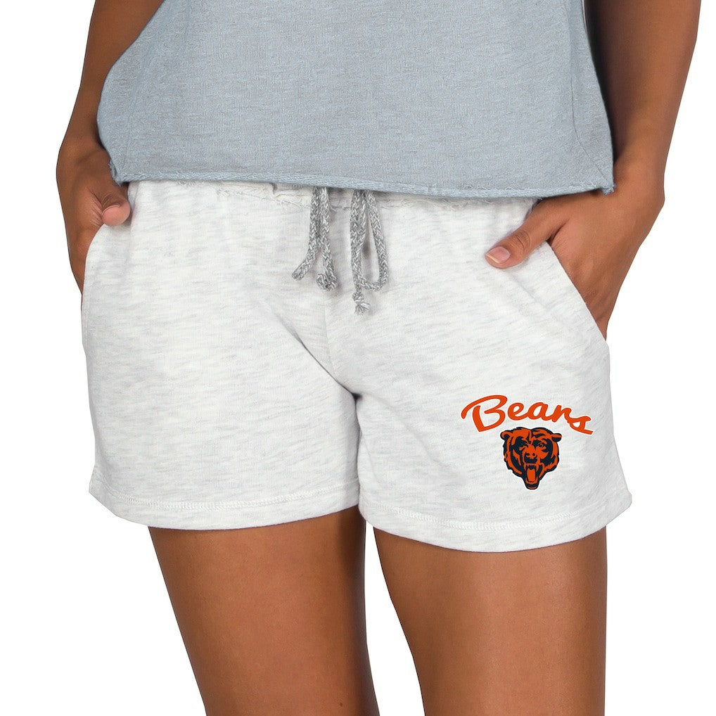 Chicago Bears Concepts Sport Women's Mainstream Terry Lounge Shorts Oatmeal