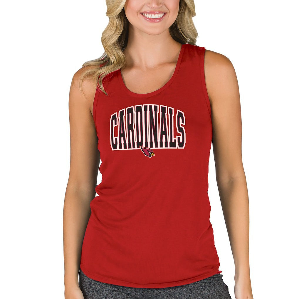 Arizona Cardinals Concepts Sport Women's Marathon Racer Back Tank Top Cardinal