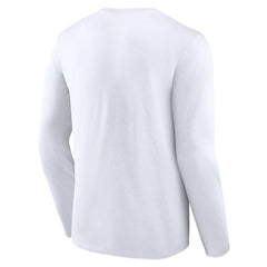 Cleveland Browns Team Lockup Long Sleeve T-Shirt White