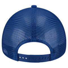 Atlanta Braves New Era 9FORTY A-Frame Trucker Adjustable Hat - Royal Hats