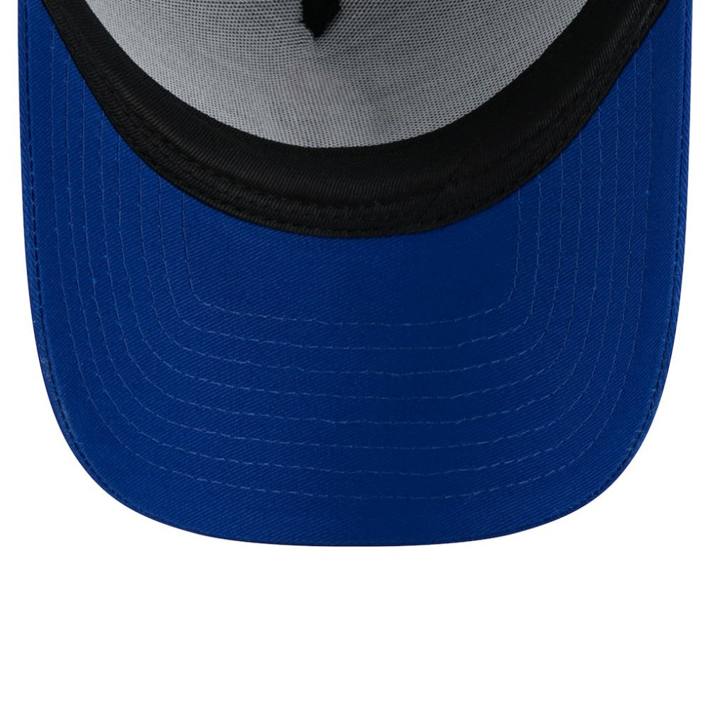 Atlanta Braves New Era 9FORTY A-Frame Trucker Adjustable Hat - Royal Hats
