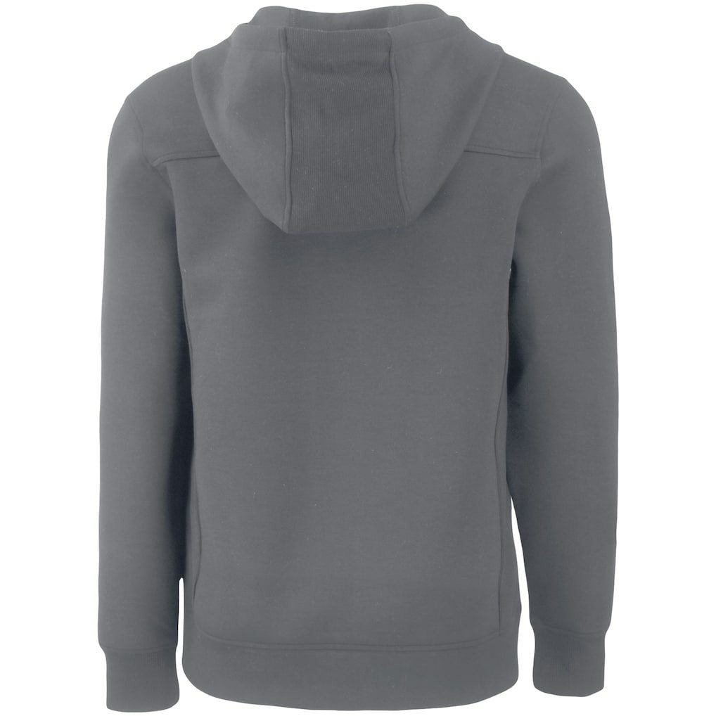 Washington Commanders Cutter & Buck Primary Mark Roam Eco Recycled Half-Zip Pullover Hoodie Gray