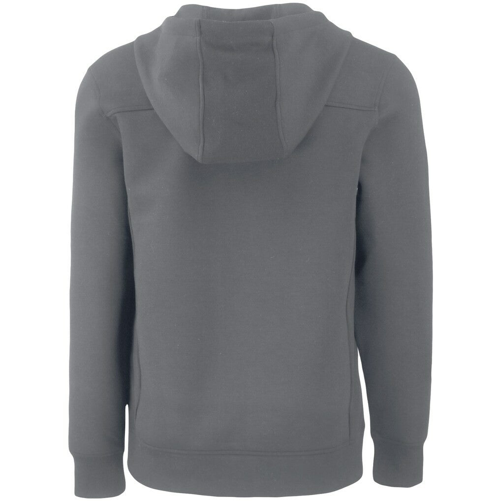Las Vegas Raiders Cutter & Buck Primary Mark Roam Eco Recycled Half-Zip Pullover Hoodie Gray