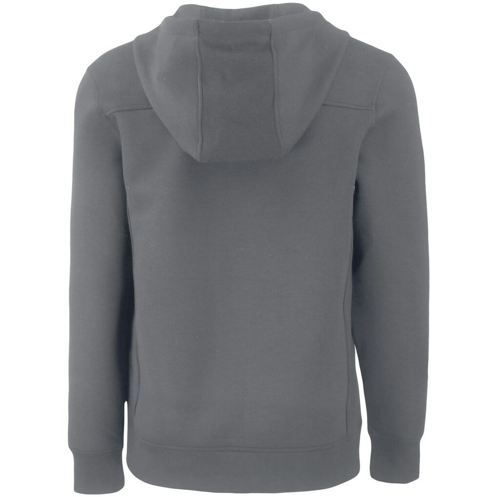 Las Vegas Raiders Cutter & Buck Primary Mark Roam Eco Recycled Half-Zip Pullover Hoodie Gray