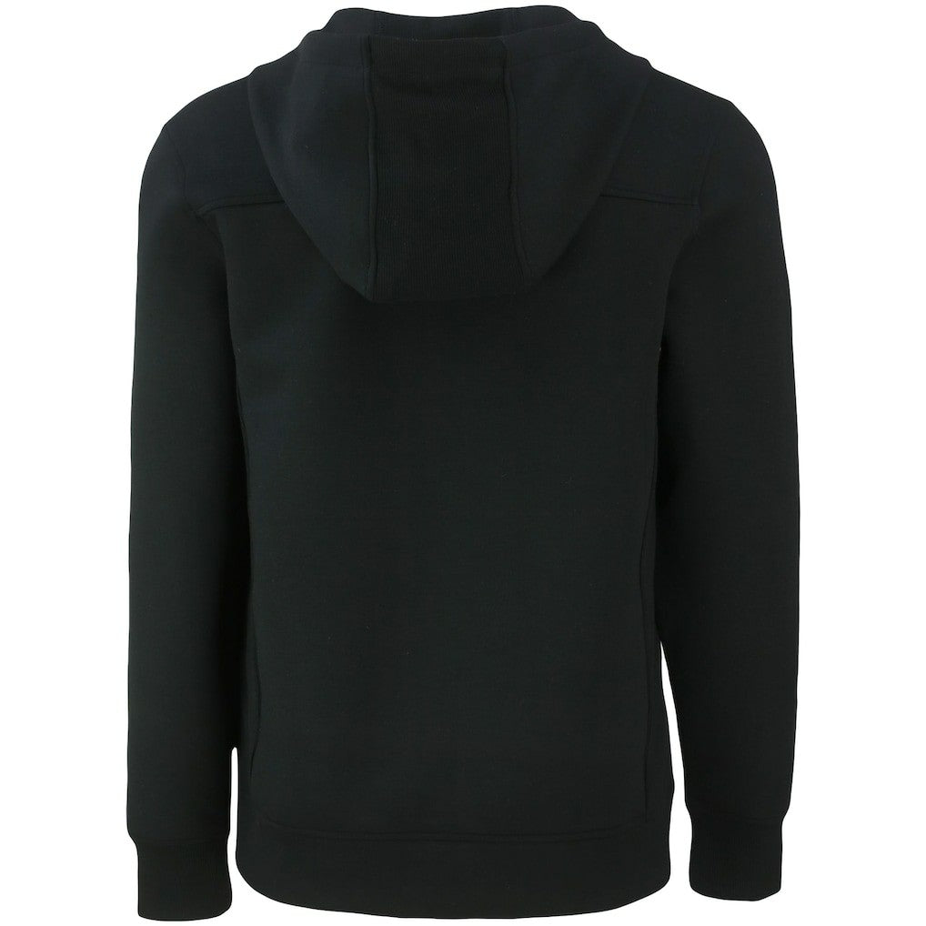 Washington Commanders Cutter & Buck Primary Mark Roam Eco Recycled Half-Zip Pullover Hoodie Black