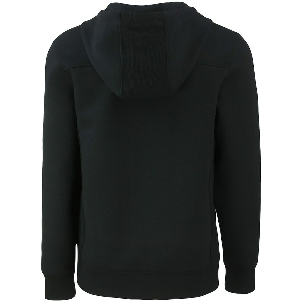 Washington Commanders Cutter & Buck Primary Mark Roam Eco Recycled Half-Zip Pullover Hoodie Black