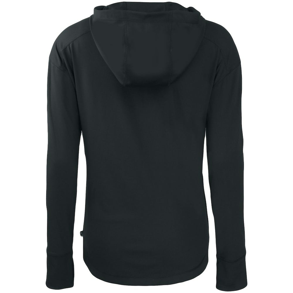 Kansas City Chiefs Cutter & Buck Women's Primary Mark Daybreak Eco Recycled Full-Zip Hoodie Black