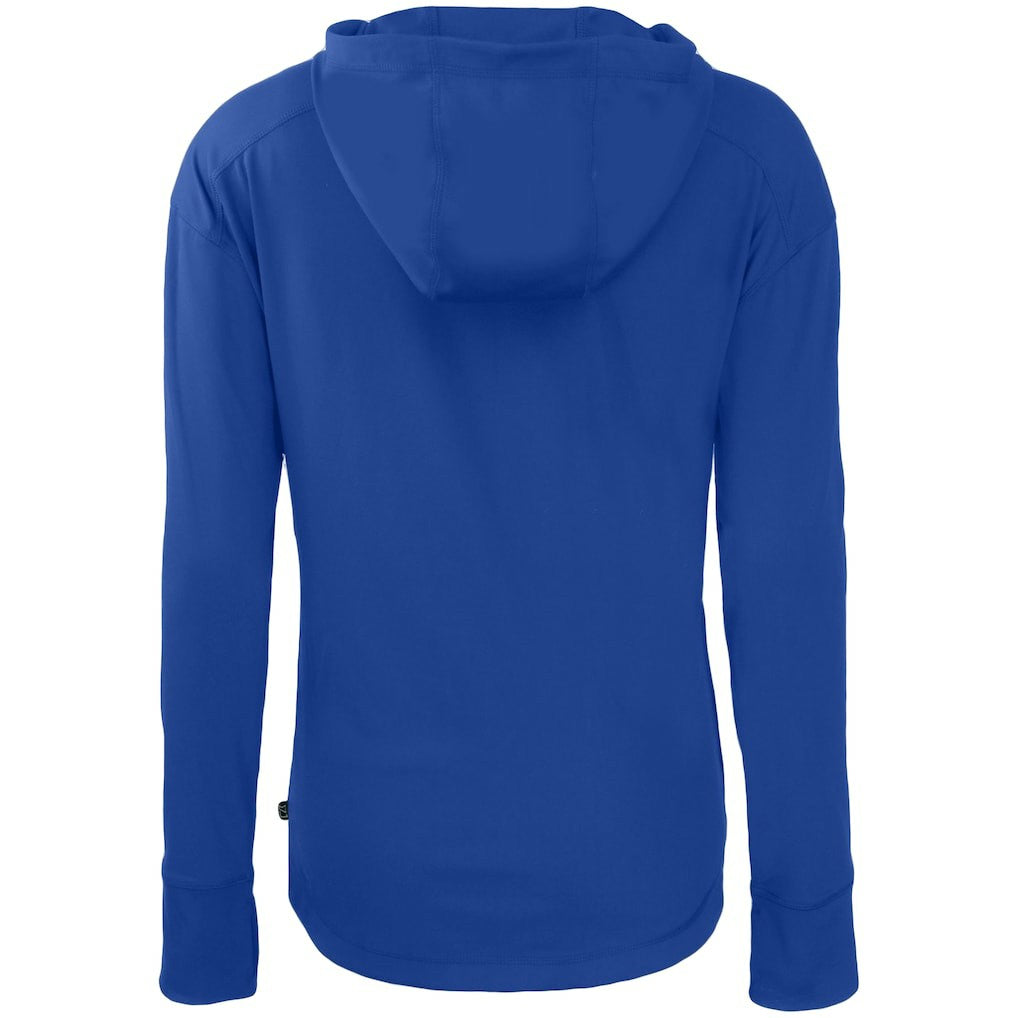 Buffalo Bills Cutter & Buck Women's Primary Mark Daybreak Eco Recycled Full-Zip Hoodie Royal