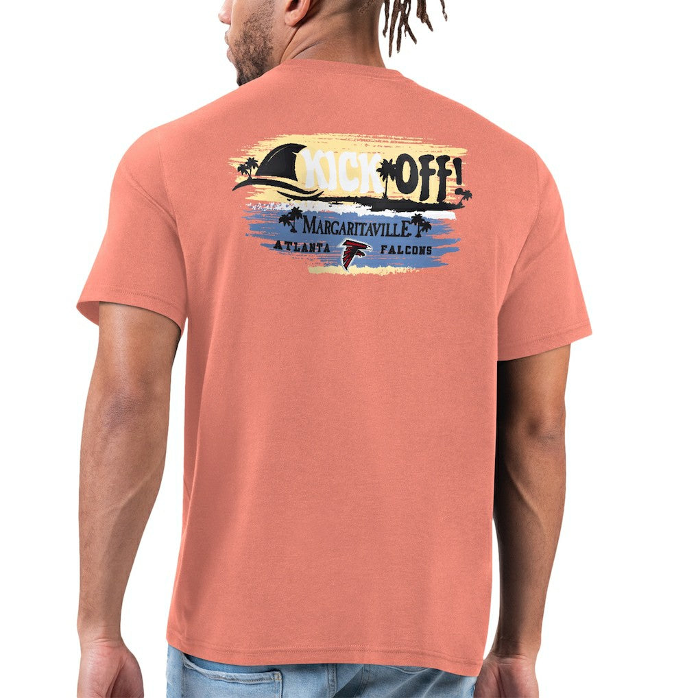 Atlanta Falcons Margaritaville T-Shirt Orange