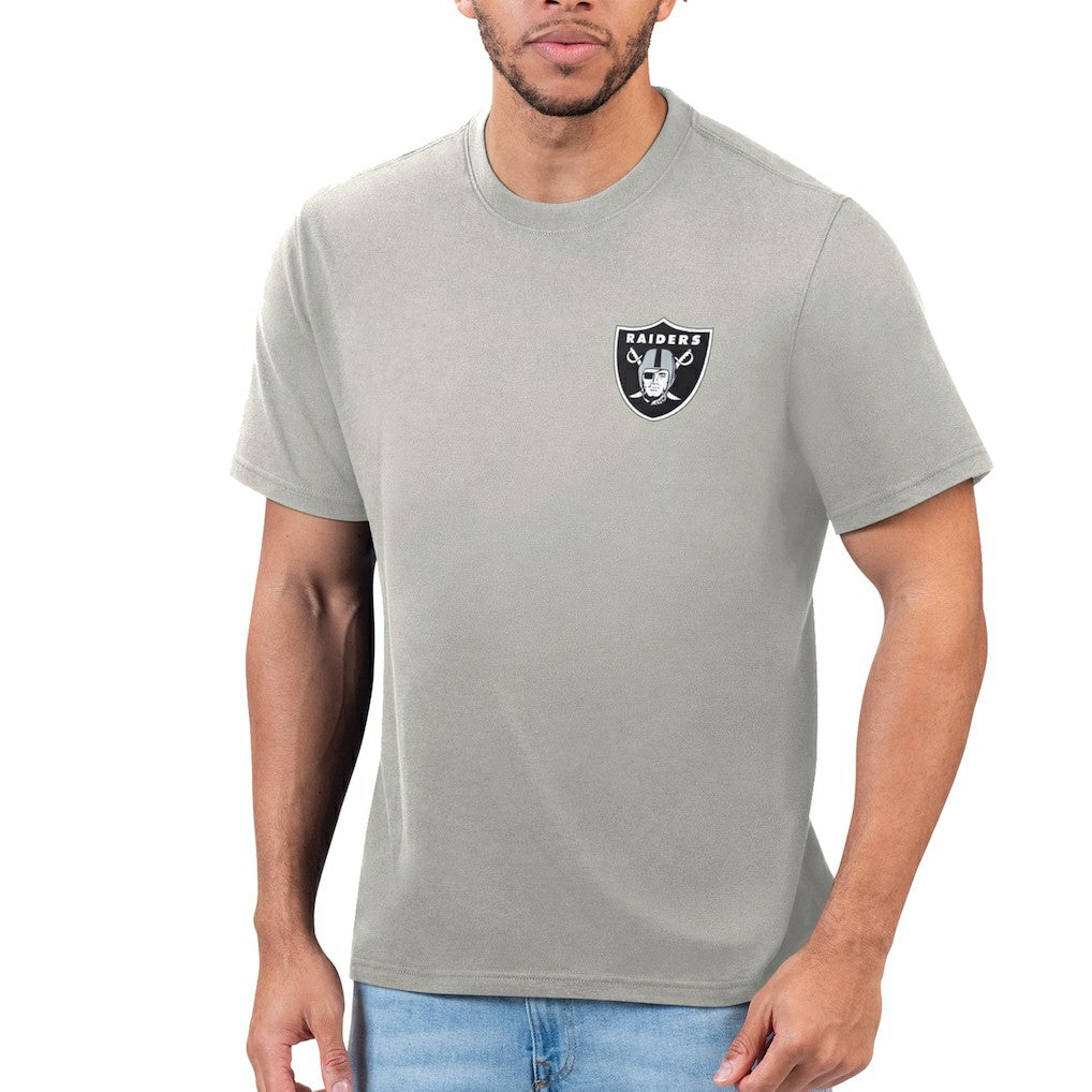 Las Vegas Raiders Margaritaville T-Shirt Silver