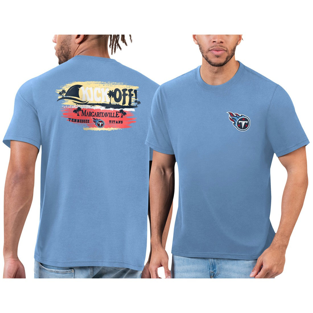 Tennessee Titans Margaritaville T-Shirt Blue