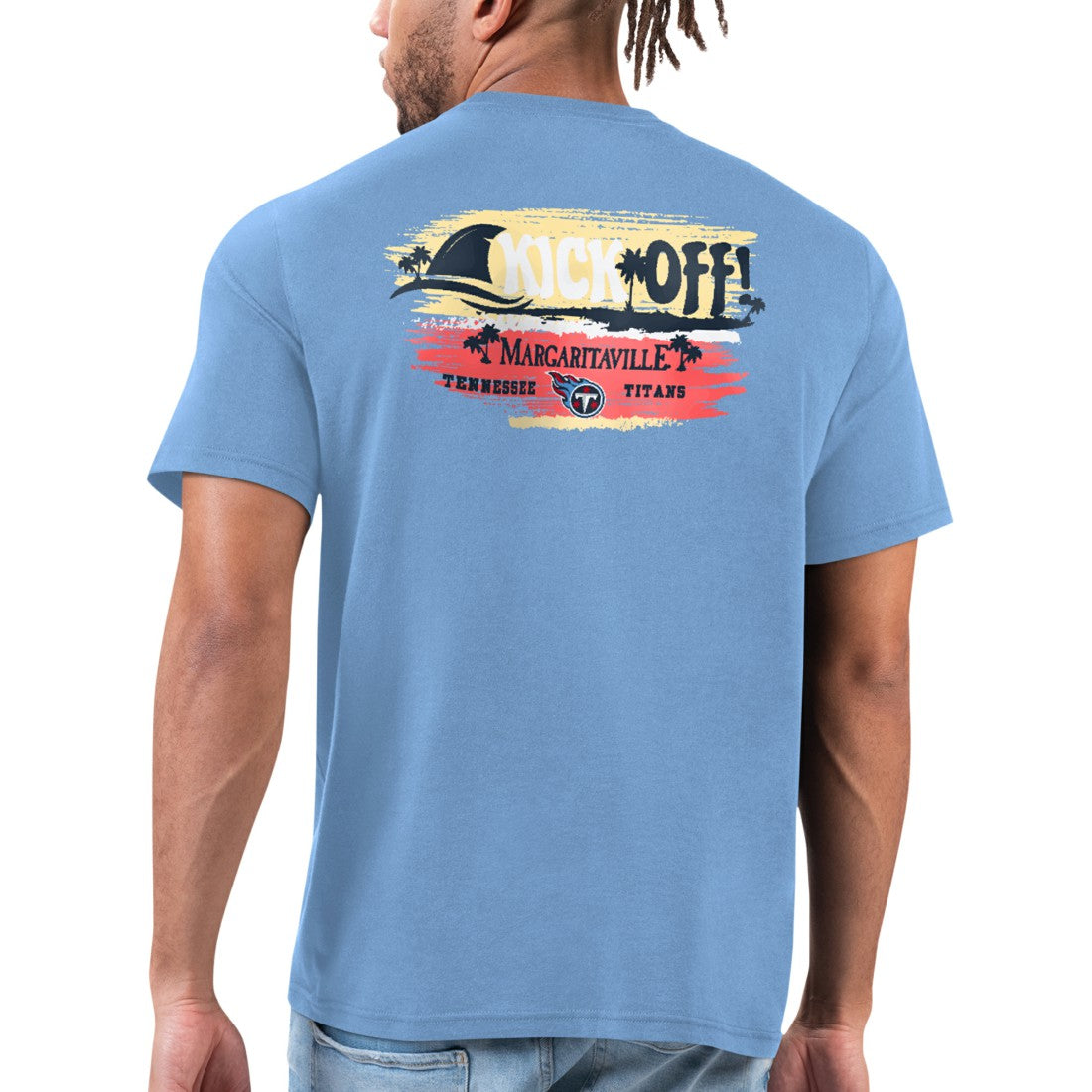 Tennessee Titans Margaritaville T-Shirt Blue