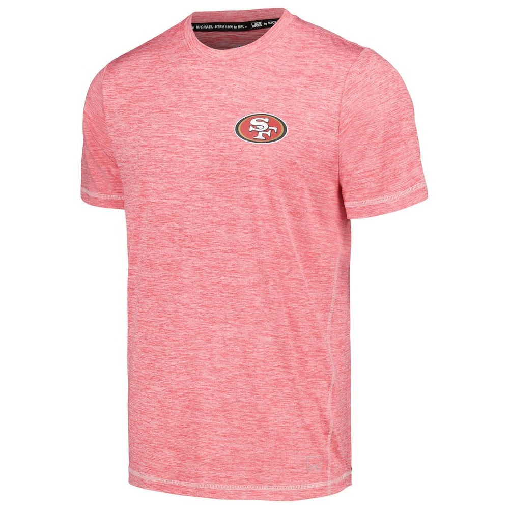 San Francisco 49ers MSX by Michael Strahan Motion Space-Dye T-Shirt Scarlet