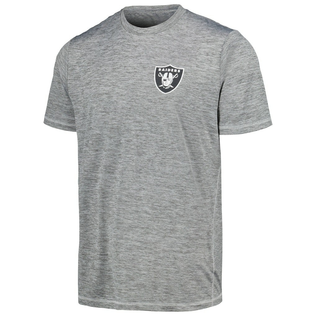 Las Vegas Raiders MSX by Michael Strahan Motion Space-Dye T-Shirt Gray