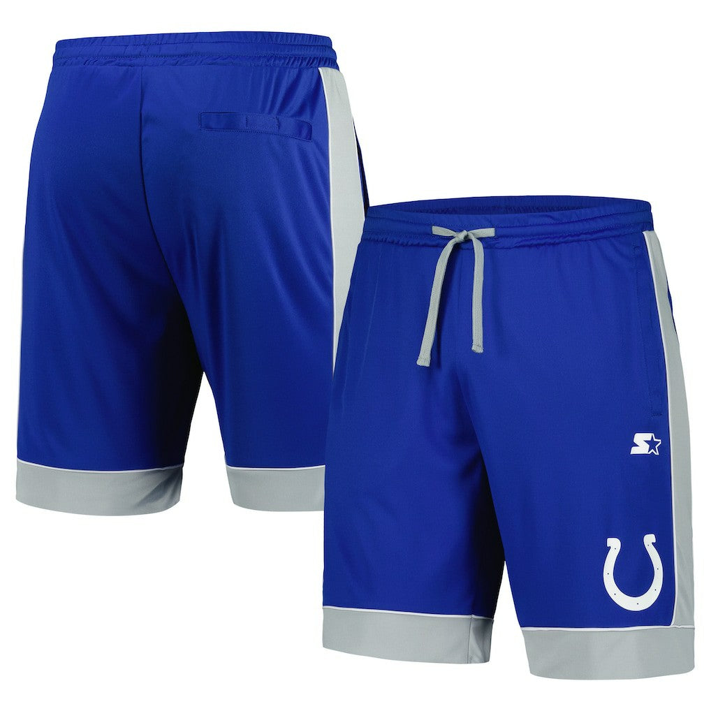 Indianapolis Colts Starter Fan Favorite Fashion Shorts Royal/Gray