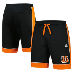 Cincinnati Bengals Starter Fan Favorite Fashion Shorts Black/Orange