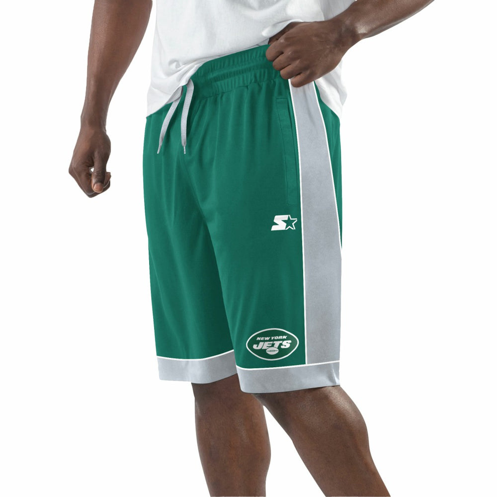 New York Jets Starter Fan Favorite Fashion Shorts Green/White
