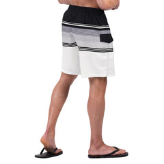 Las Vegas Raiders G-III Sports by Carl Banks Jump Shot Volley Swim Trunks Black