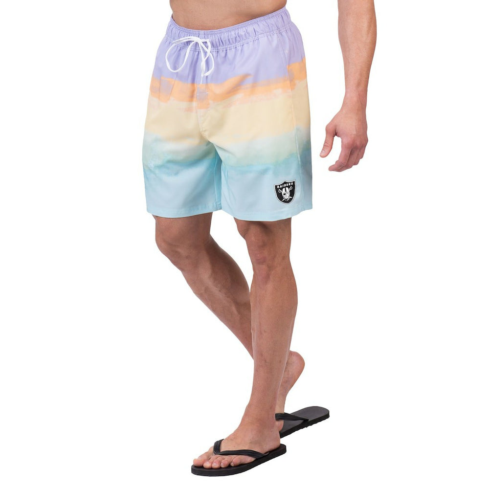 Las Vegas Raiders G-III Sports by Carl Banks Perfect Game Volley Shorts