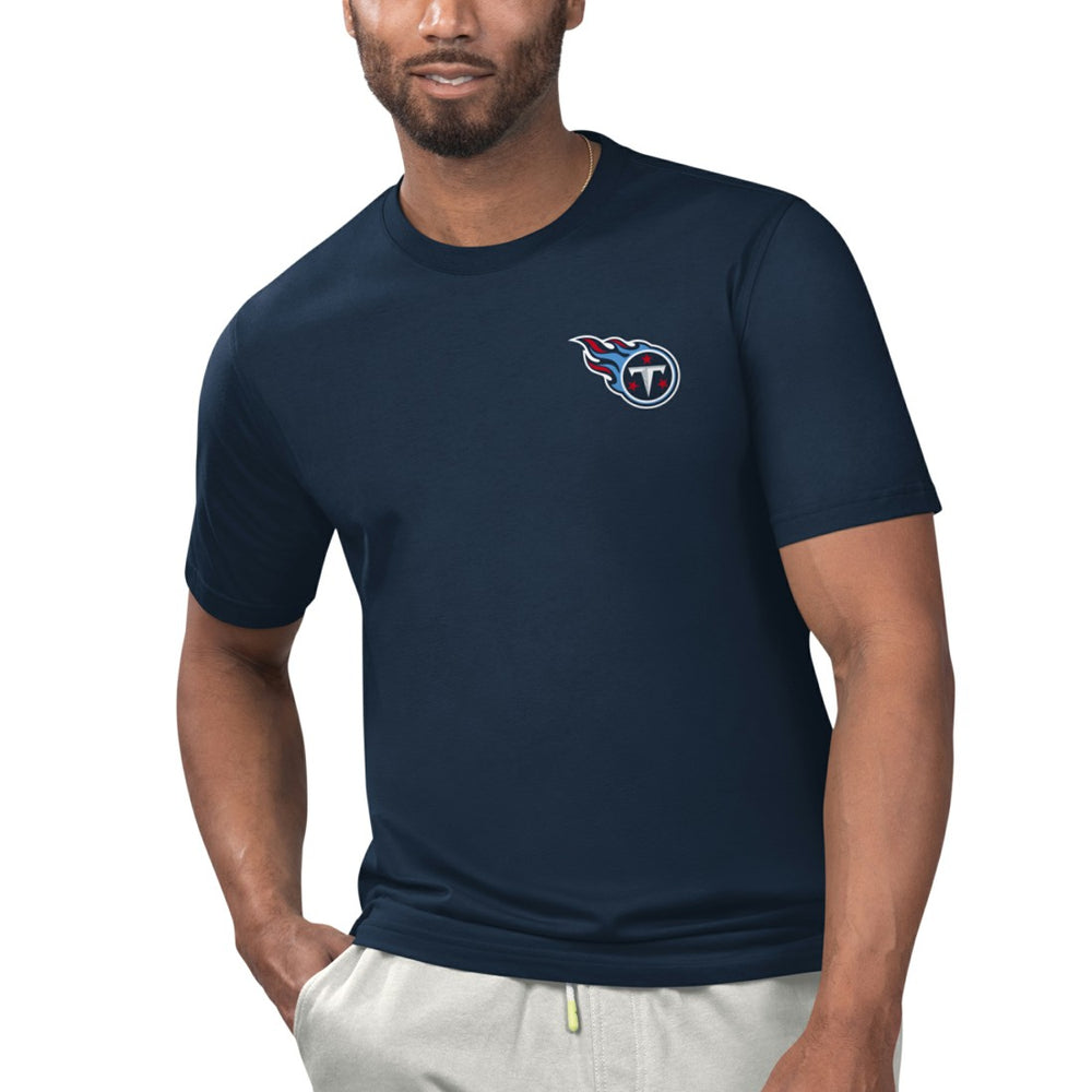 Tennessee Titans Margaritaville Licensed to Chill T-Shirt Navy