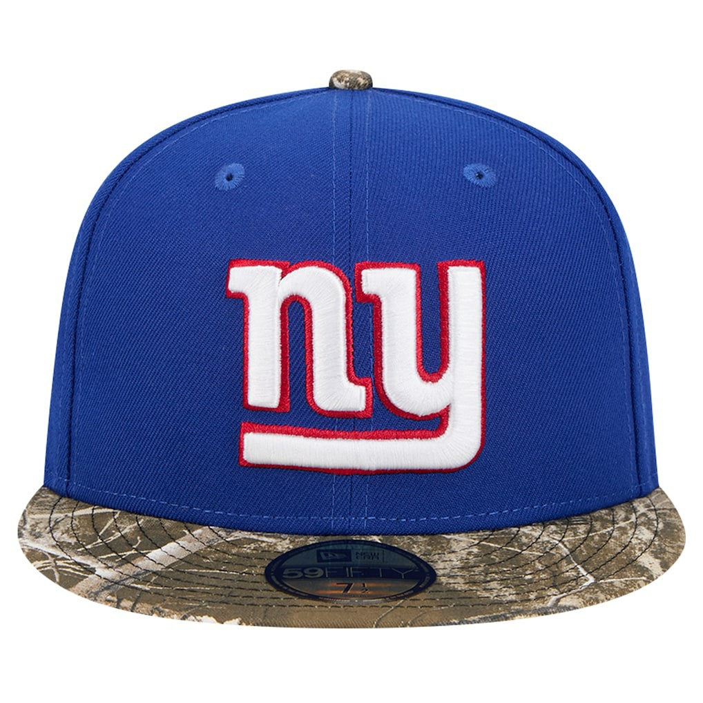 New Era New York Giants Royal Active Two-Tone Camo 59FIFTY Fitted Hat