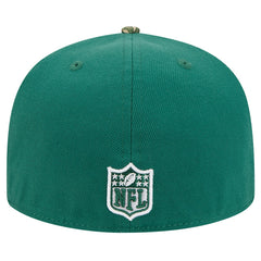 New Era New York Jets Green Active Two-Tone Camo 59FIFTY Fitted Hat