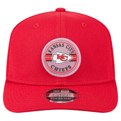Kansas City Chiefs New Era Adventure Patched 9SEVENTY Stretch-Snap Adjustable Hat Red