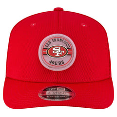 San Francisco 49ers New Era Adventure Patched 9SEVENTY Stretch-Snap Adjustable Hat Scarlet