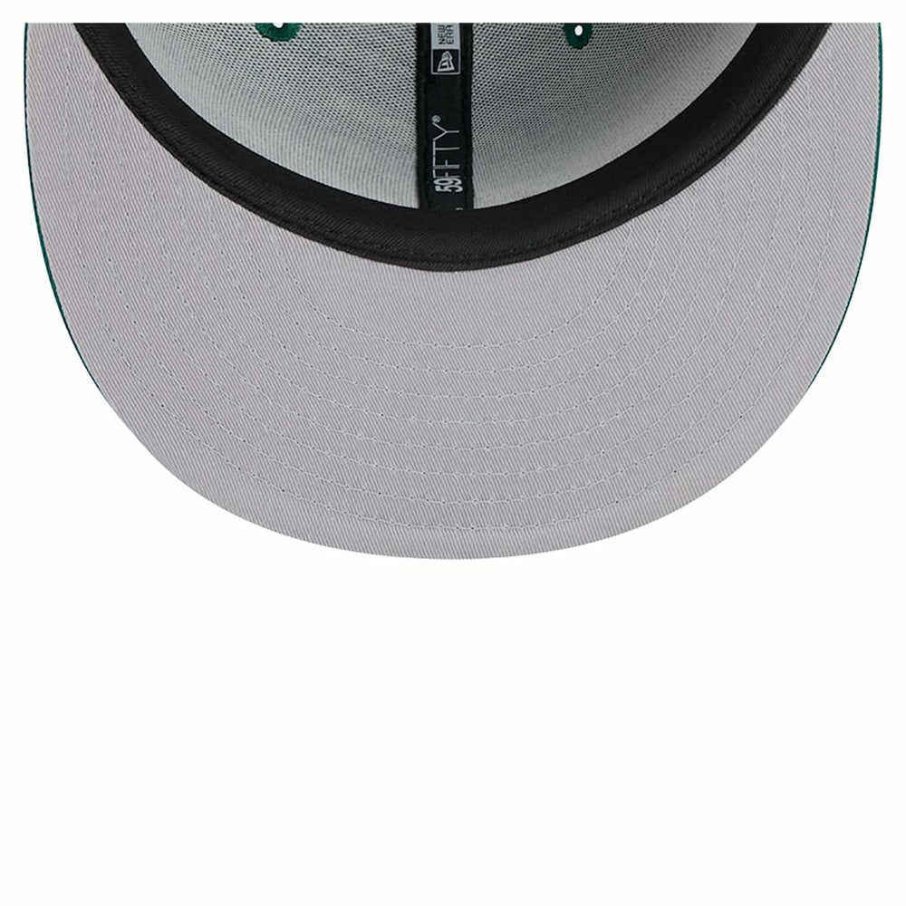 New York Jets New Era Script Sided 59FIFTY Fitted Hat Green