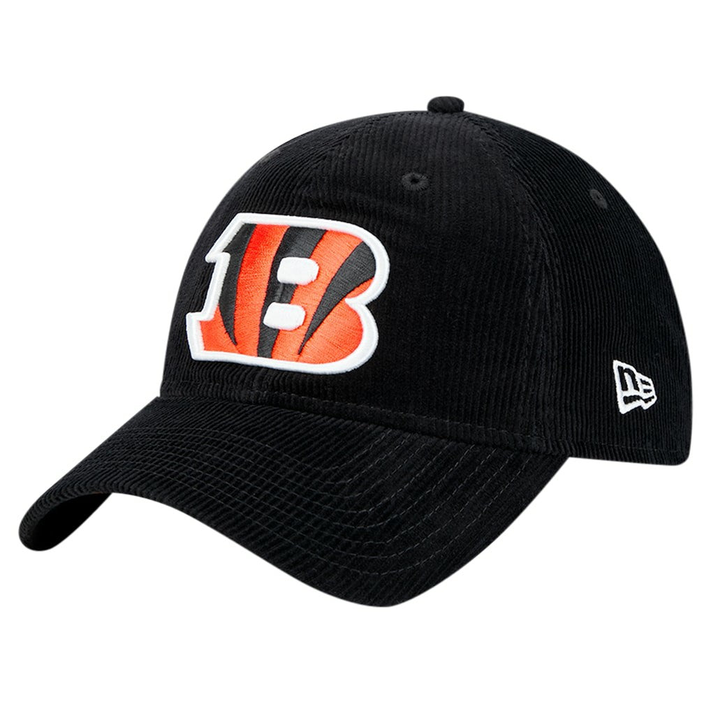 Cincinnati Bengals New Era Corded 9TWENTY Adjustable Hat Black