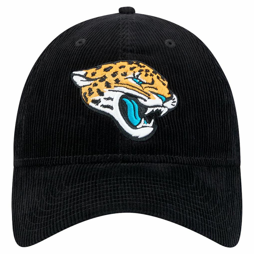 Jacksonville Jaguars New Era Corded 9TWENTY Adjustable Hat Black