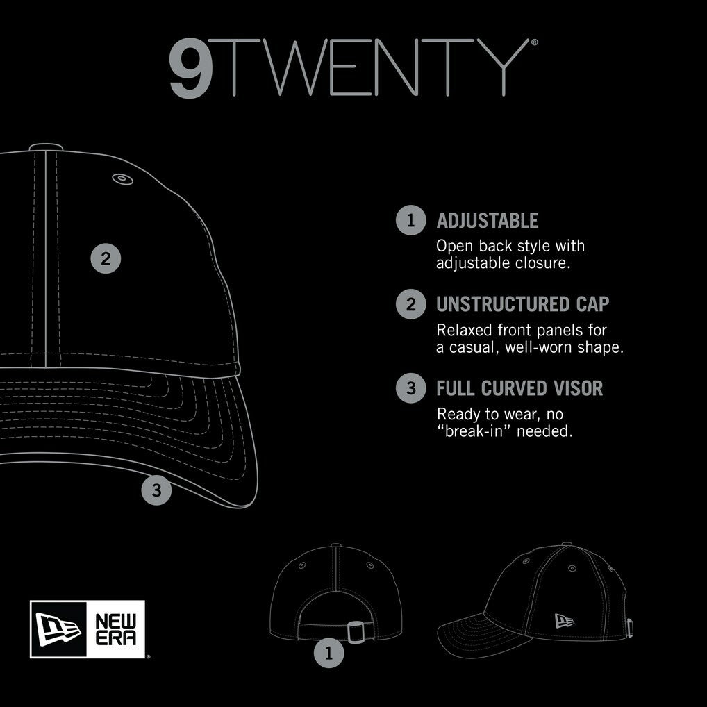 Jacksonville Jaguars New Era Corded 9TWENTY Adjustable Hat Black