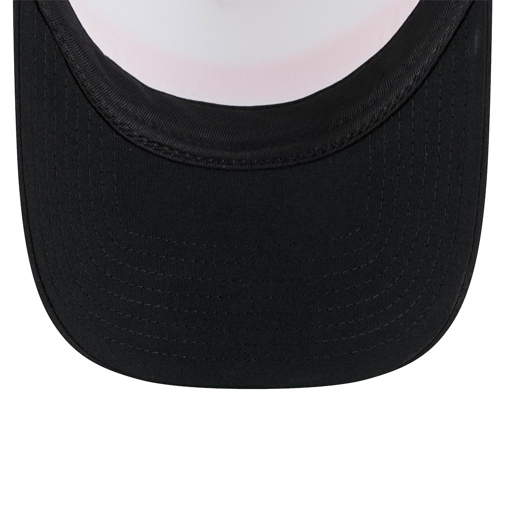 Cincinnati Bengals New Era Sport Night Color Block 9FORTY A-Frame Trucker Adjustable Hat White/Black