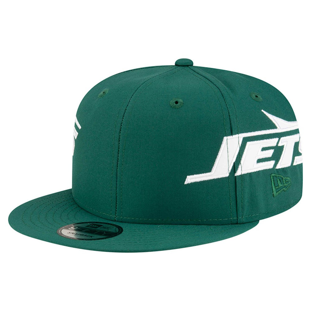 New York Jets New Era Helmet 9FIFTY Snapback Hat Green