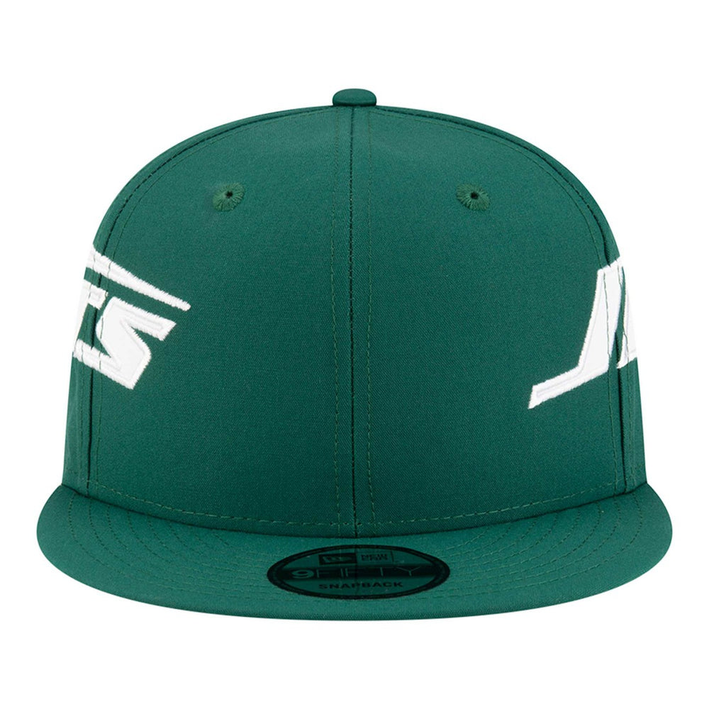New York Jets New Era Helmet 9FIFTY Snapback Hat Green