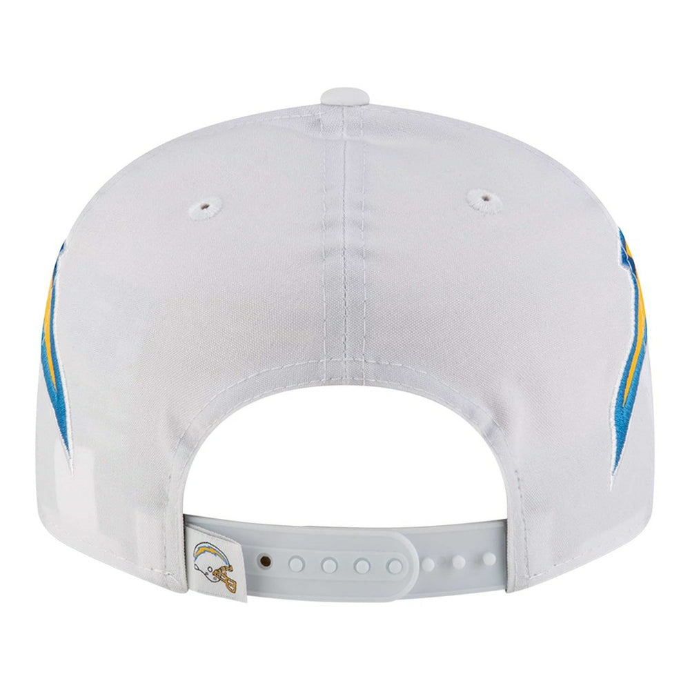 Los Angeles Chargers New Era Helmet 9FIFTY Snapback Hat White