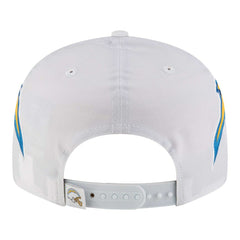 Los Angeles Chargers New Era Helmet 9FIFTY Snapback Hat White