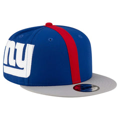 New York Giants New Era Helmet 9FIFTY Snapback Hat Royal