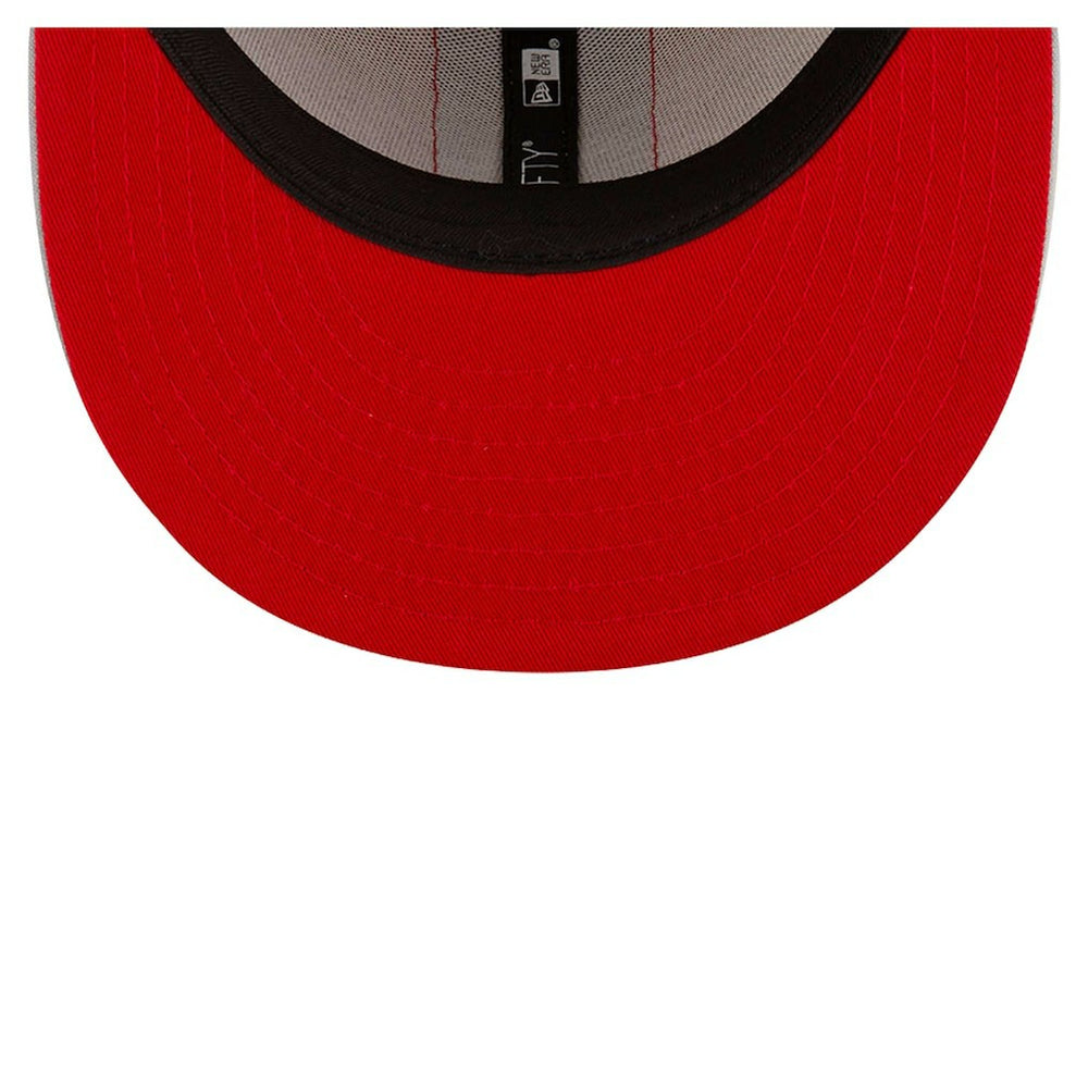 San Francisco 49ers New Era Throwback Helmet 9FIFTY Snapback Hat Gold