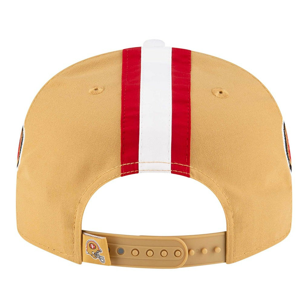 San Francisco 49ers New Era Helmet 9FIFTY Snapback Hat Gold
