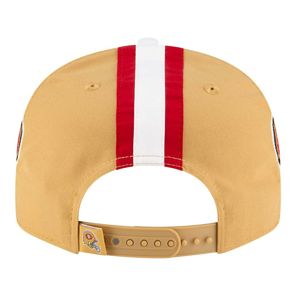 San Francisco 49ers New Era Helmet 9FIFTY Snapback Hat Gold