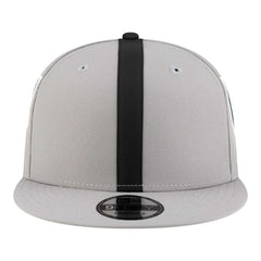 Las Vegas Raiders New Era Helmet 9FIFTY Snapback Hat Gray