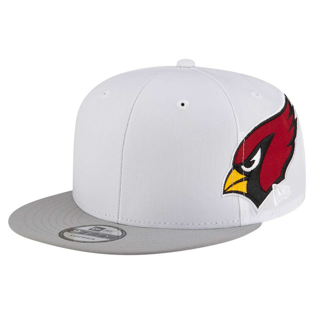 Arizona Cardinals New Era Helmet 9FIFTY Snapback Hat White