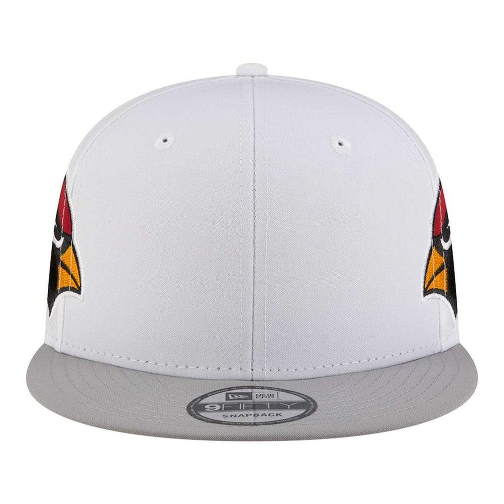 Arizona Cardinals New Era Helmet 9FIFTY Snapback Hat White