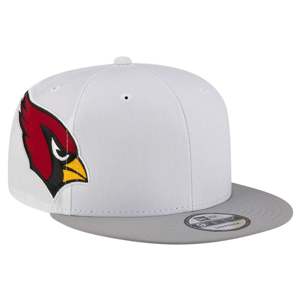 Arizona Cardinals New Era Helmet 9FIFTY Snapback Hat White