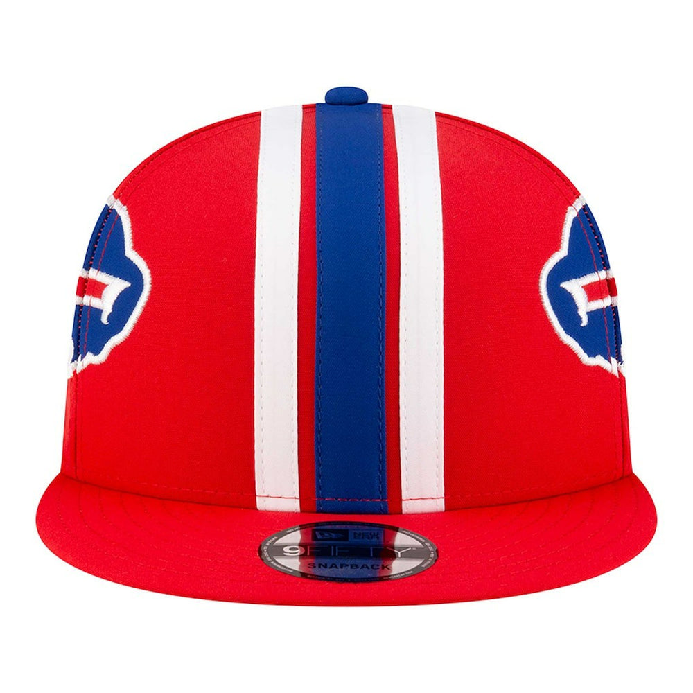 Buffalo Bills New Era Throwback Helmet 9FIFTY Snapback Hat Red
