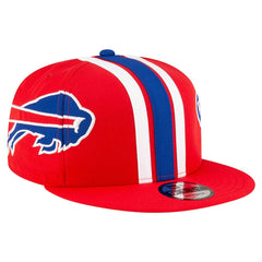Buffalo Bills New Era Throwback Helmet 9FIFTY Snapback Hat Red